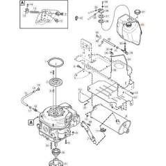 ORIGINAL FUEL TANK STIGA - 1134-5938-02 | NewgardenParts.com
