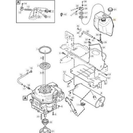 RÉSERVOIR DE CARBURANT ORIGINAL STIGA - 1134-5938-02 | NewgardenParts.com