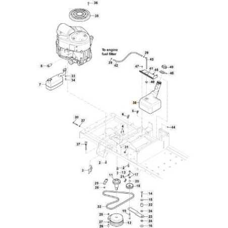 Originaler Stiga-Benzintank – 118830044/0 | NewgardenParts.com