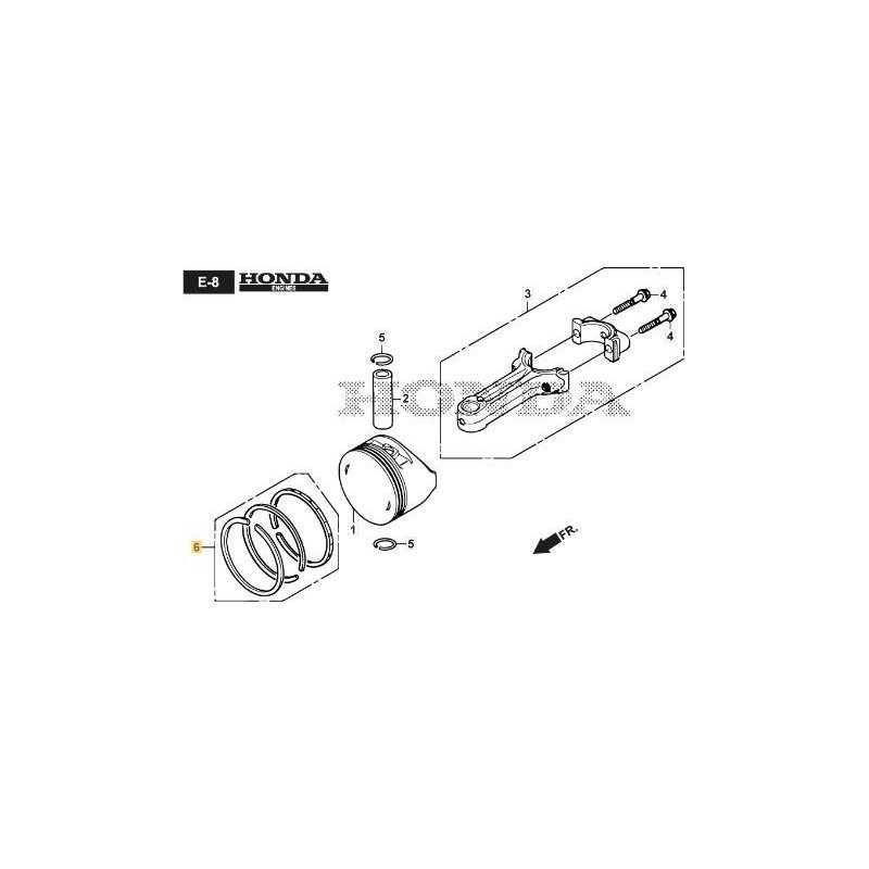 ORIGINAL STIGA PISTON RINGS KIT - 118551767/0
