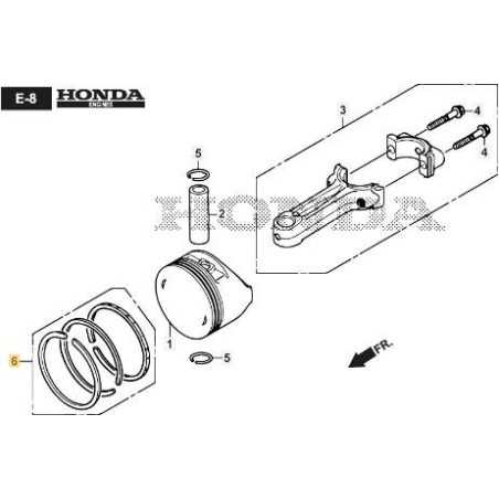 ORIGINAL STIGA PISTON RINGS KIT - 118551766/0 | NewgardenParts.com