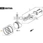 ORIGINAL STIGA PISTON RINGS KIT - 118551766/0