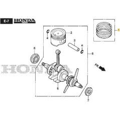 ORIGINAL STIGA PISTON RINGS KIT - 118551762/0 | NewgardenParts.com