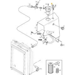 1/4 HYDR. ÖLTANKENTLÜFTUNG. ORIGINAL STIGA – 1135-3965-01 | NewgardenParts.com