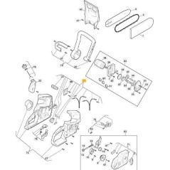 SEAT INSERTION SHELL ORIGINAL STIGA KIT - 118810606/0 | NewgardenParts.com