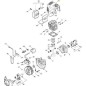 CUBIERTA-MOTOR STIGA ORIGINAL - 118801881/0