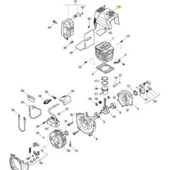 SINDONE-MOTORE ORIGINALE STIGA - 118801882/0 | NewgardenParts.com