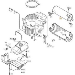 SILENCIEUX ORIGINAL STIGA - 1134-4953-02 | NewgardenParts.com