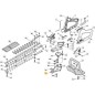 TAPA ENTRADA SMC INFERIOR TA60-05017 -RI ORIGINAL STIGA - 6981179