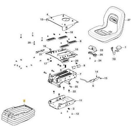 SEAT BELLOW PFM BLACK ORIGINAL STIGA - 337737500/0 | NewgardenParts.com