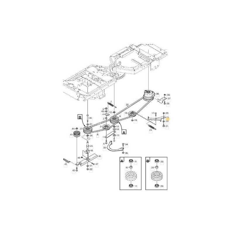 ORIGINAL STIGA PULLEY HOOKING BRACKET - 1134-5742-01