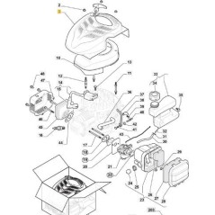 SOTTOGRUPPO AVVIAMENTO ORIGINALE STIGA - 118550909/0 | NewgardenParts.com
