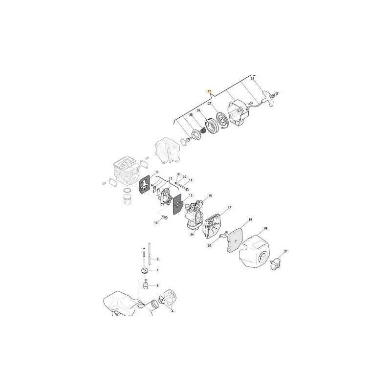 ORIGINAL STIGA SELF-RECOIL START - 118801877/0