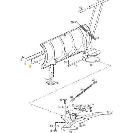 BARRA RASCADORA DE ACERO ORIGINAL STIGA - 1319-0651-01 | NewgardenParts.com