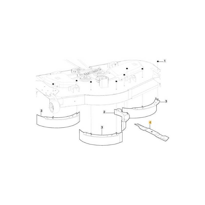 Stiga mulching blade for ZT 5132 T ORIGINAL STIGA - 1134-9212-02