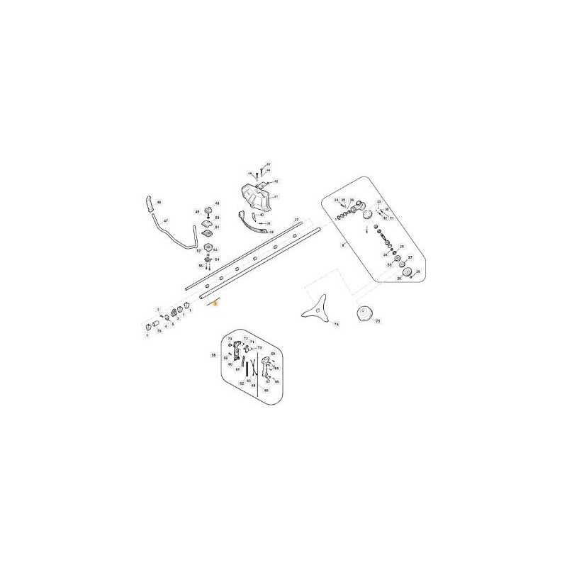 ORIGINAL STIGA STRAIGHT SHAFT ASSEMBLY - 118803890/0