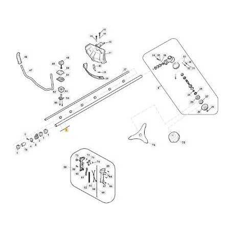 ASSEMBLAGE D'ARBRE DROIT ORIGINAL STIGA - 118803890/0 | NewgardenParts.com