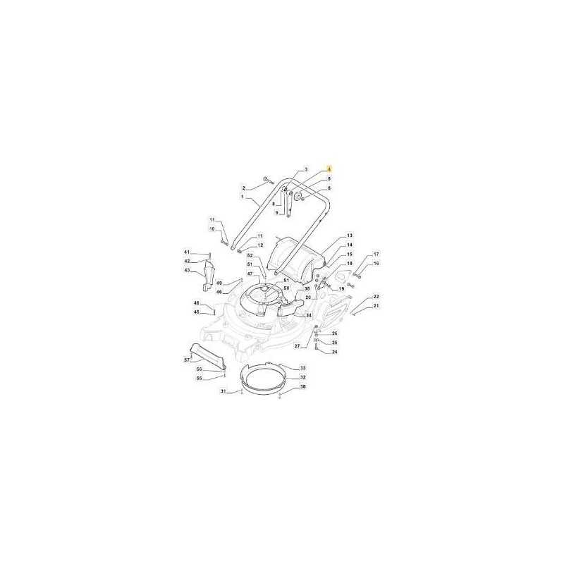 ANTI-VIBRATIONS-UNTERSTÜTZUNG UNTERER GRIFF RSB GABY ORIGINAL STIGA - 322785285/0