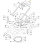 ANTI-VIBRATIONS-UNTERSTÜTZUNG UNTERER GRIFF RSB GABY ORIGINAL STIGA - 322785285/0