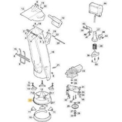 CHIMNEY SUPPORT SnTh ZNB ORIGINAL STIGA - 323784045/0 | NewgardenParts.com