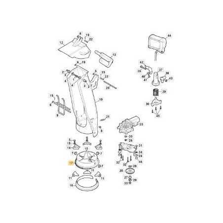 CHIMNEY SUPPORT SnTh ZNB ORIGINAL STIGA - 323784045/0 | NewgardenParts.com