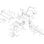 SUPPORT DE ROUE AVANT ORIGINAL STIGA - 1319-2329-01