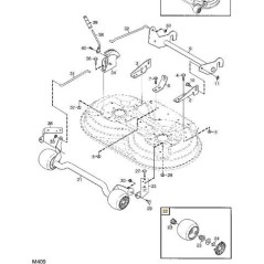 KIT DE ROUE DE SUPPORT ORIGINAL STIGA - 1134-9139-01 | NewgardenParts.com