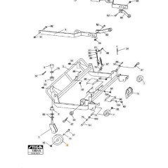 SUPPORTO RUOTA ORIGINALE STIGA - 1134-3520-01 | NewgardenParts.com