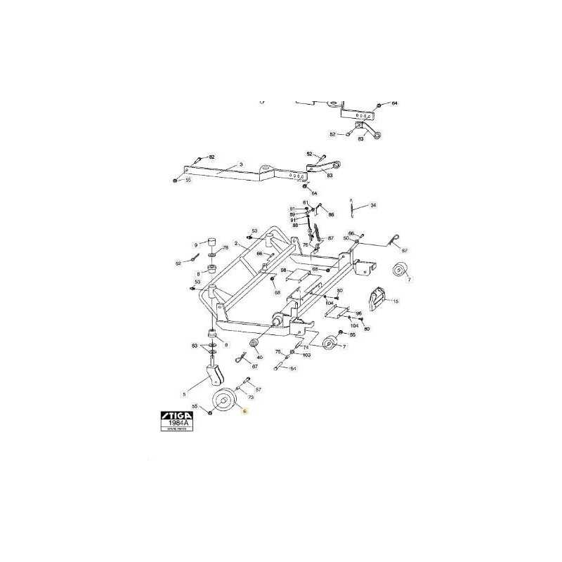 SUPPORTO RUOTA ORIGINALE STIGA - 1134-3520-01