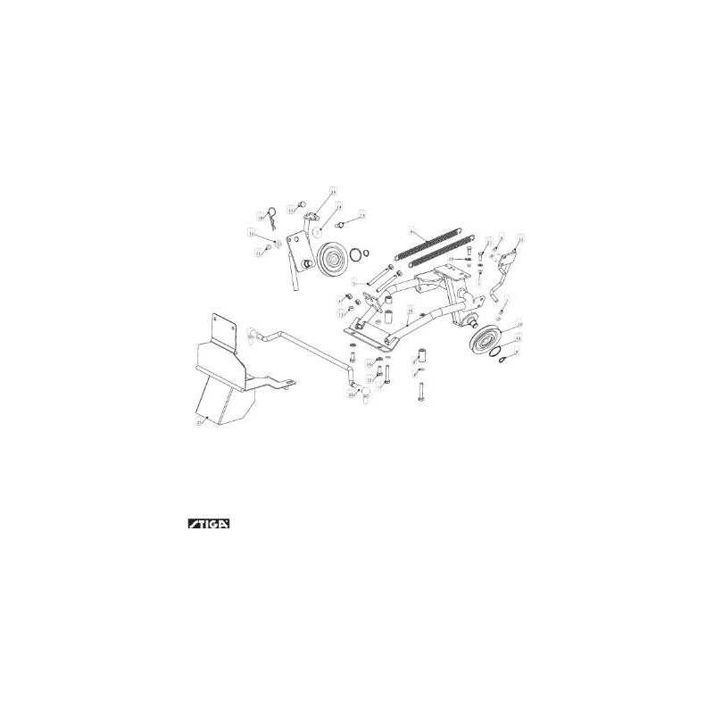 SUPPORTO DX ORIGINALE STIGA - 1319-1912-01