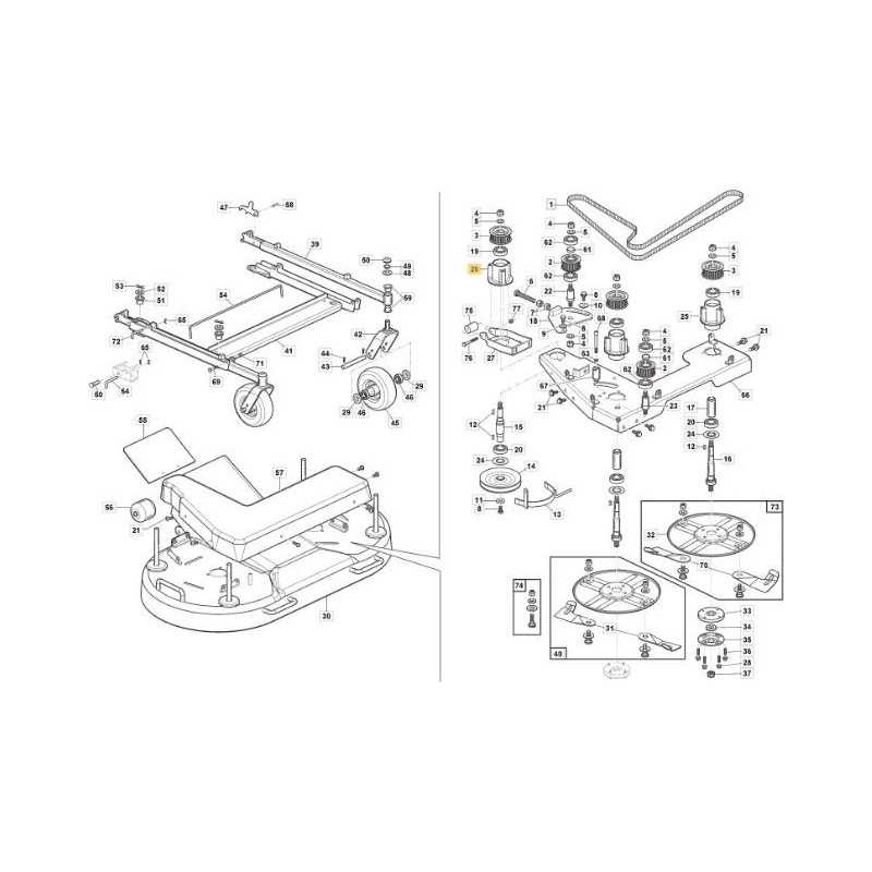 ORIGINAL STIGA ZNT FLAT INPUT SHAFT SUPPORT - 118830405/0