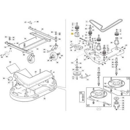 SUPPORTO ALBERO INGRESSO PIATTO ZNT ORIGINALE STIGA - 118830405/0 | NewgardenParts.com