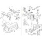 SUPPORTO ALBERO INGRESSO PIATTO ZNT ORIGINALE STIGA - 118830405/0
