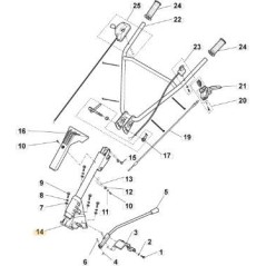 ORIGINAL STIGA-GRIFFHALTER – 118802855/0 | NewgardenParts.com