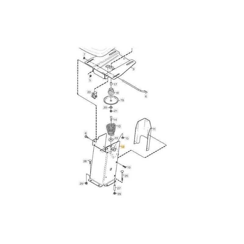 ORIGINAL STIGA GELBE SITZSTÜTZE – 1134-5296-04