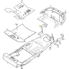 SILENT SUPPORT. RIGHT VNN OLD VILLA ORIGINAL STIGA - 387785215/0 | NewgardenParts.com