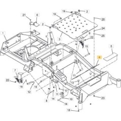 ALFOMBRILLA DELANTERA ORIGINAL STIGA - 118830865/0 | NewgardenParts.com