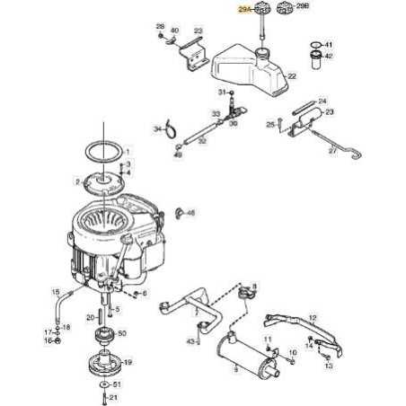 TAPÓN DE COMBUSTIBLE ROYAL PRO 16-20 ORIGINAL STIGA - 1134-4064-01 | NewgardenParts.com