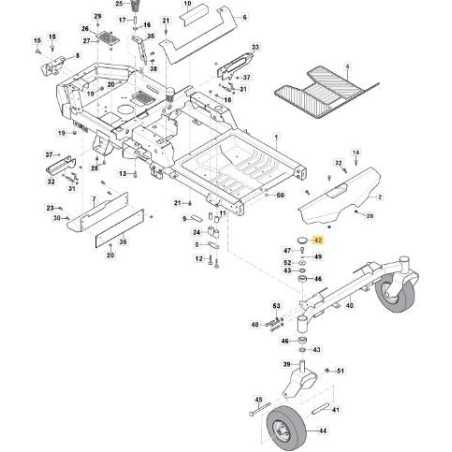 BOUCHON ANTI-POUSSIÈRE ORIGINAL STIGA - 118830247/0 | NewgardenParts.com
