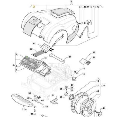 TECLADO COMPLETO PARA DISPLAY ORIGINAL STIGA - 112600366/0 | NewgardenParts.com