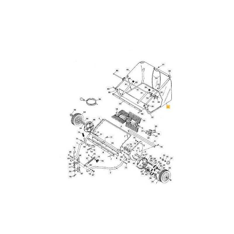 CANVAS BASKET FOR ORIGINAL STIGA LAWN BROOM - 1319-2671-01