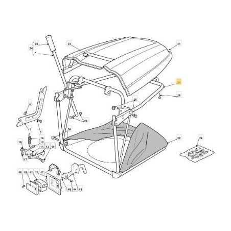 CADRE DE BOUCHE ORIGINAL STIGA SAC - 82800111/0 | NewgardenParts.com