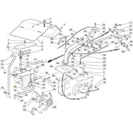 ORIGINAL STIGA WEISSER SCHNEIDERAHMEN – 118800075/0 | NewgardenParts.com