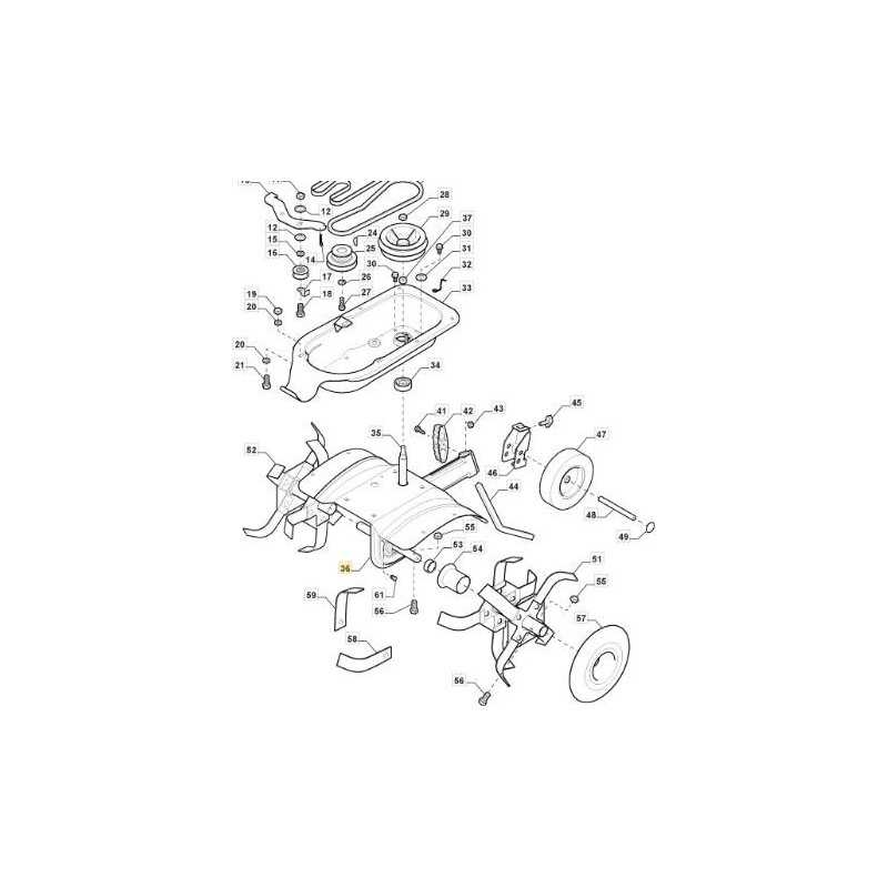 ORIGINAL STIGA UNTERER RAHMEN – 118803002/0