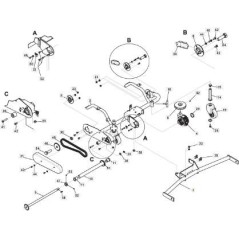 TELAIO ORIGINALE STIGA - 118890106/0 | NewgardenParts.com