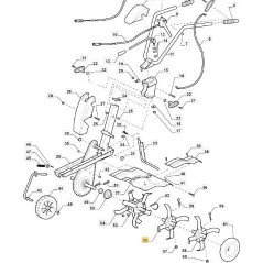 TOOTH ASSY OUTER-RIGHT ORIGINAL STIGA - 1483-2169-01 | NewgardenParts.com