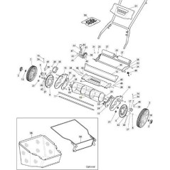 Timing belt 92M ORIGINAL STIGA - 1134-9196-01 | NewgardenParts.com