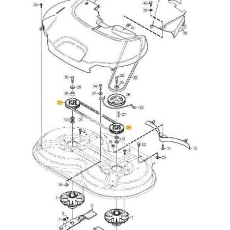 STIGA ORIGINAL ZAHNRIEMENRIEMENSCHEIBE – 1134-9137-01 | NewgardenParts.com