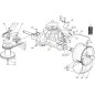 BOITE DE VITESSES HYDRO K46T R72 ORIGINE STIGA - 118400965/0