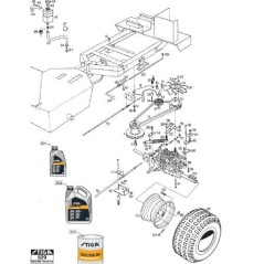 CAJA DE CAMBIOS ORIGINAL STIGA - 1134-3365-01